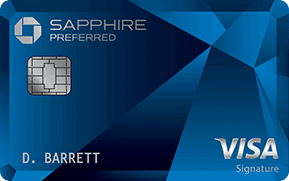 chase sapphire preferred card