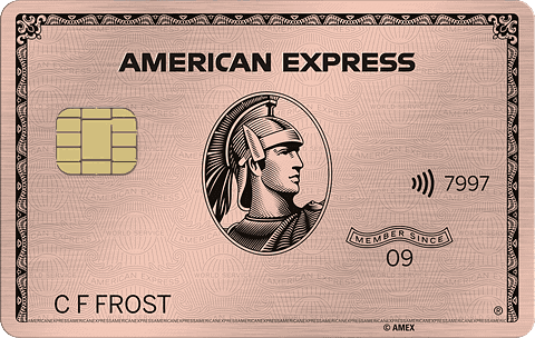 Amex Rose Gold