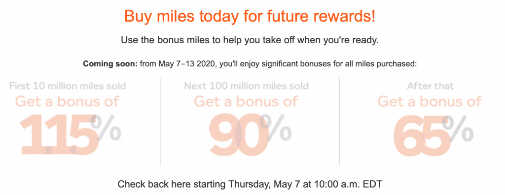 buy aeroplan miles