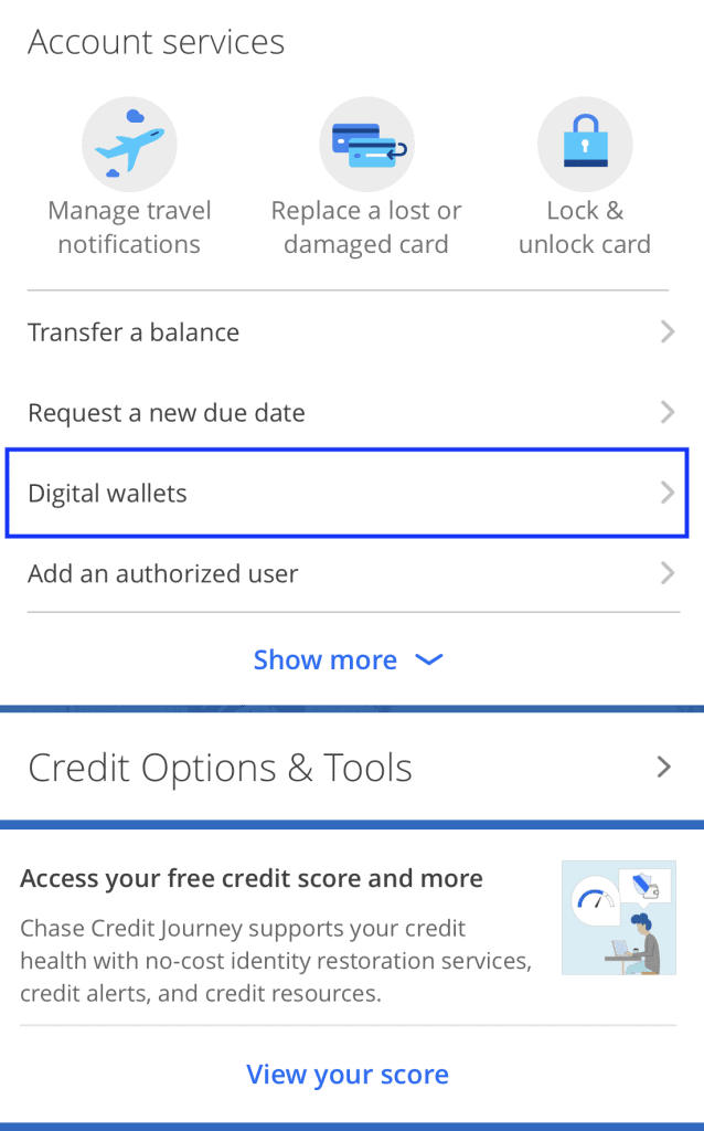 chase credit card name change request