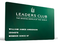 Leading Hotels of the World Leaders Club status