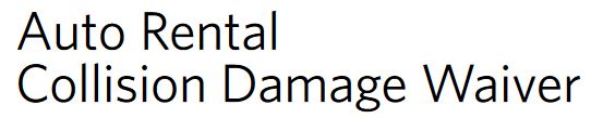 Are You Covered For Rental Car Damage When You Pay With Points Cdw Ldw Milestalk