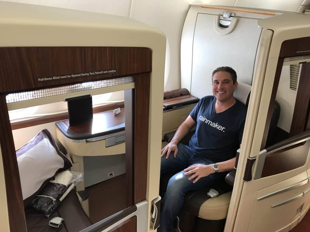 Singapore Airlines First Class