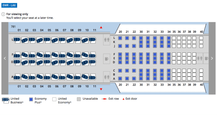 Award Availability Alert Ua Biz Ewr Lax 787 10 Dreamliner