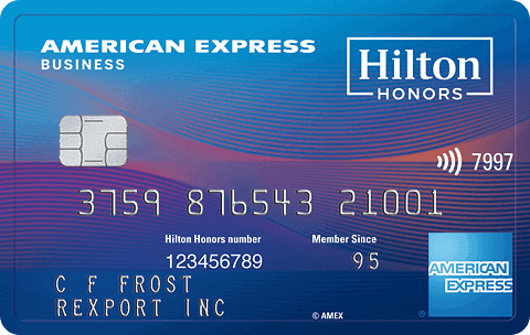 hilton business amex