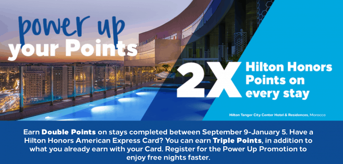 hilton double triple points promo