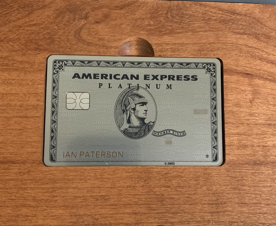 amex platinum card (US)