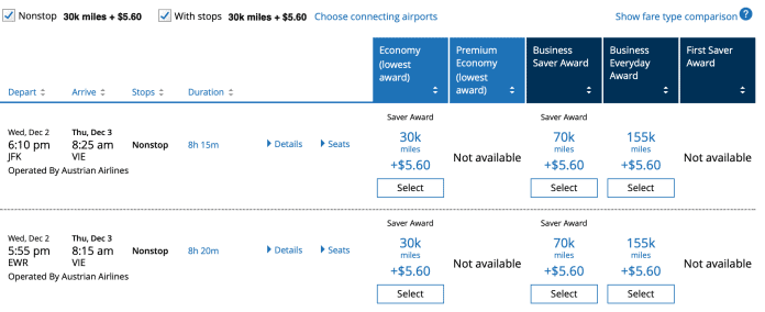 united removes star alliance award chart