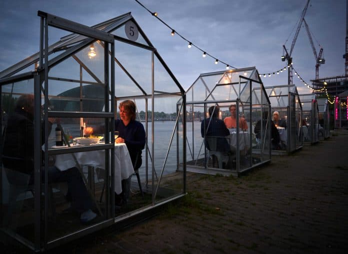 Mediamatic Amsterdam outdoor dining coronavirus