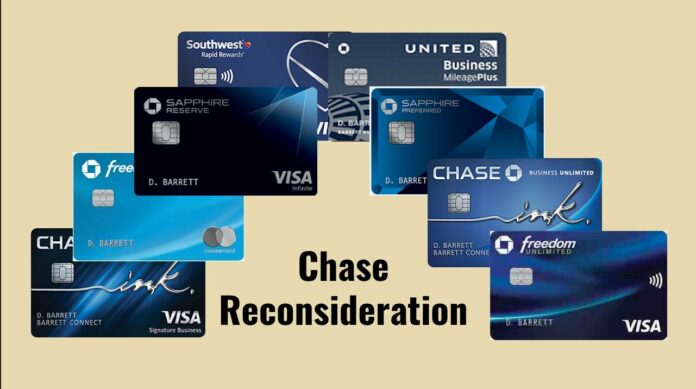 chase reconsideration line