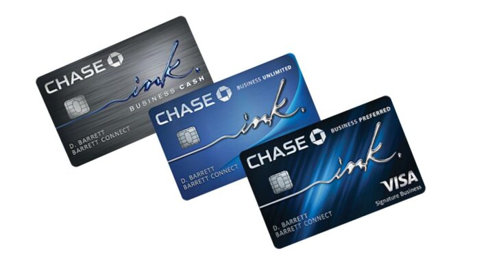 chase ink business cards