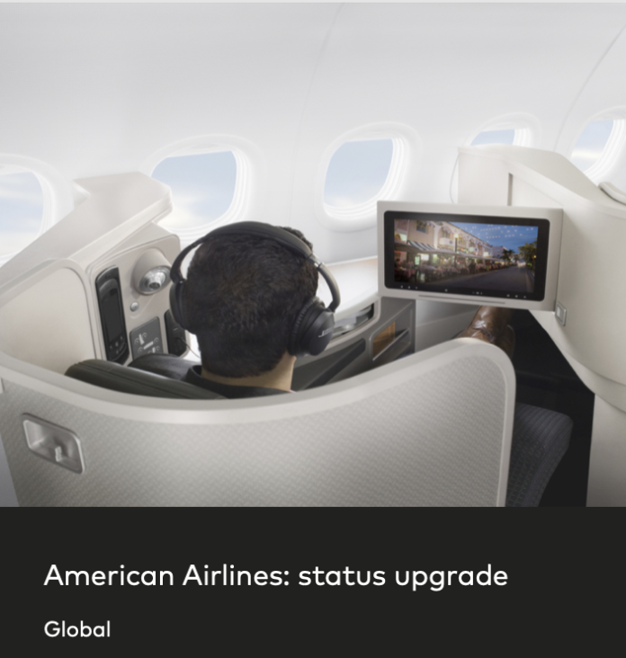 aa american airlines elite status offer