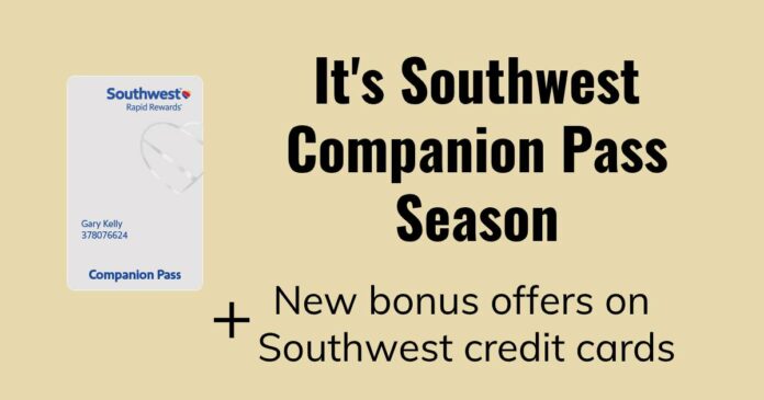 southwest companion pass credit cards