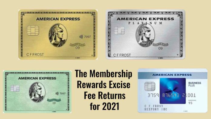 amex excise fee