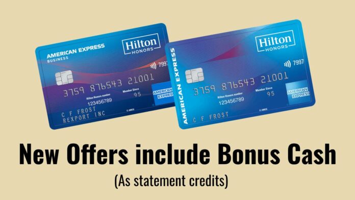 hilton credit card amex bonus offers