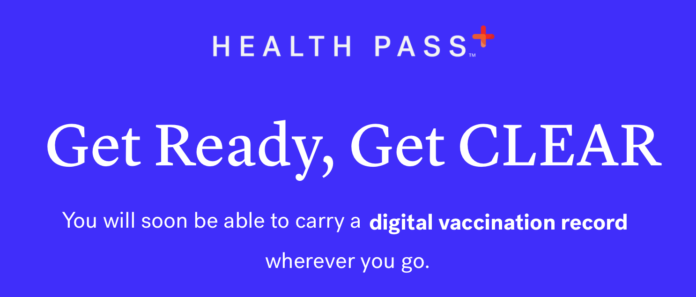 clear health pass digital vaccine passport