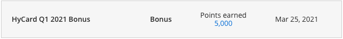 hyatt 5000 bonus points