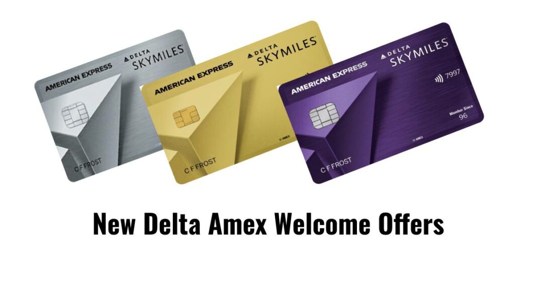 New Delta Amex Bonuses