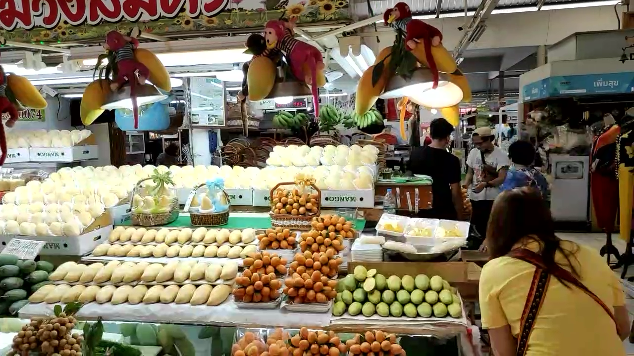 A food market in Bangkok