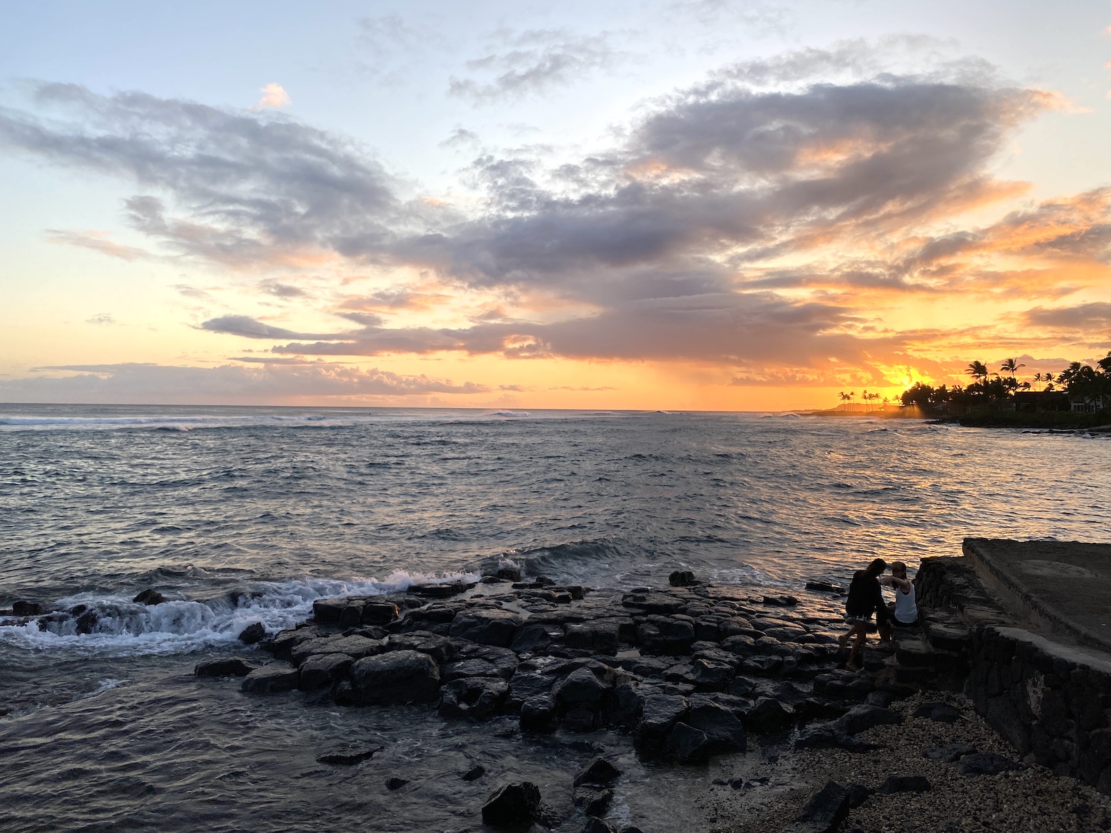 Sunset at the Beach House