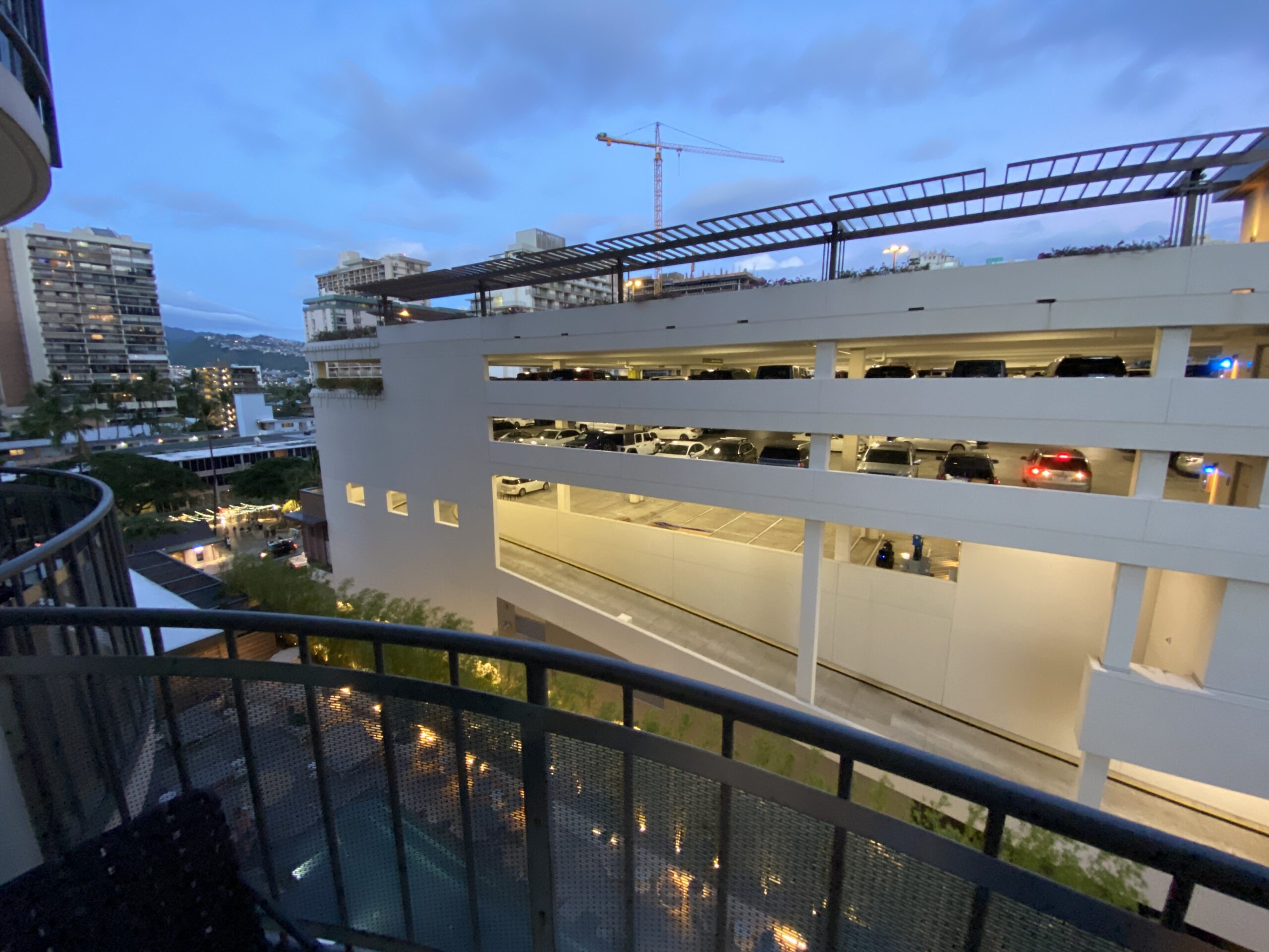 laylow waikiki balcony and view