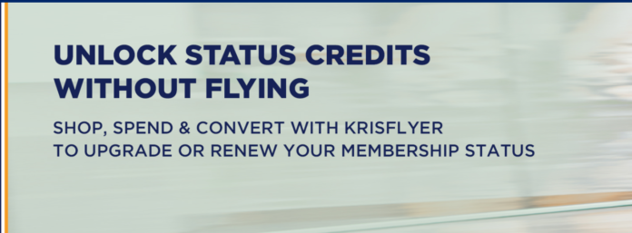 status krisflyer promo