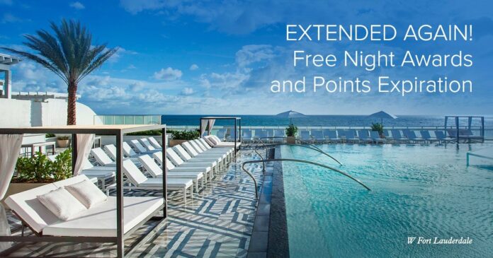 bonvoy extended free night expiration