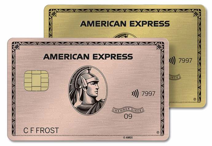 Amex Gold Amex Rose Gold