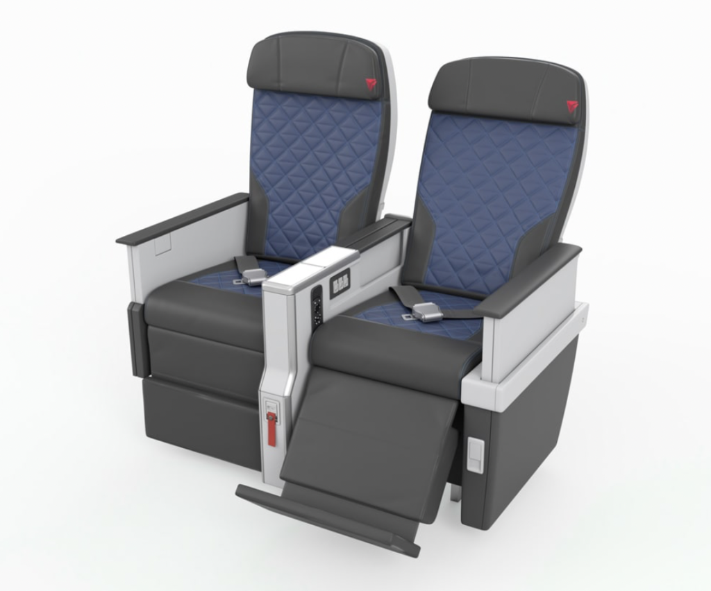 delta Premium Plus on transcon routes