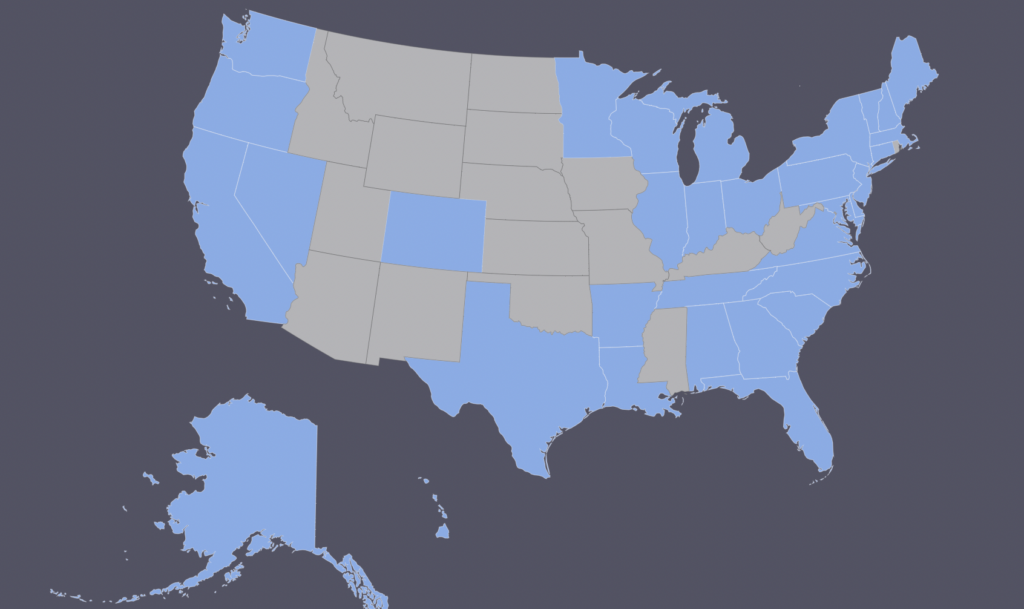 How Many US States Have You Visited?