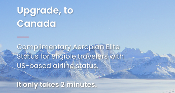 air canada status match