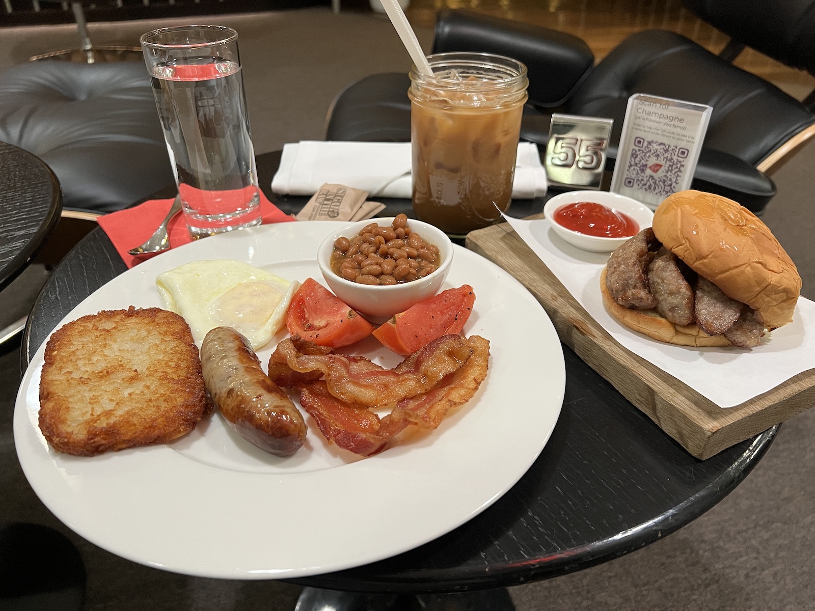 virgin clubhouse jfk amex platinum food