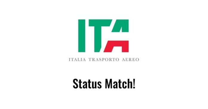 ita airways alitalia status match