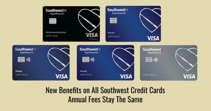 Chase Revamps Southwest Credit Card Lineup; Increases Bonus Offers
