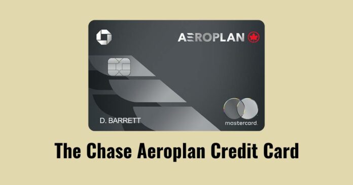 chase aeroplan credit card review air canada