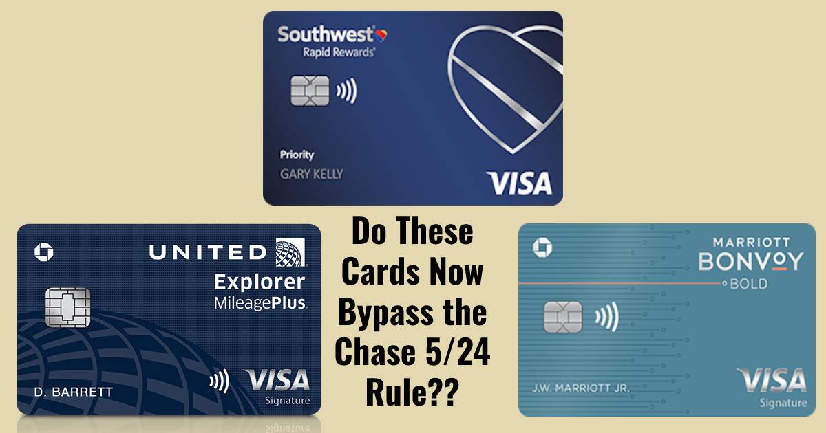 Changes to Chase 5/24 Rule with Southwest, United, Marriott, and Amazon