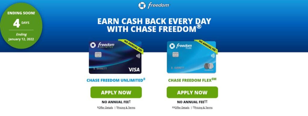 chase freedom 5x grocery bonus ending