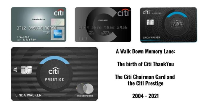 citi prestige history