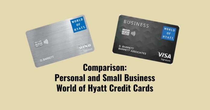 chase hyatt credit cards