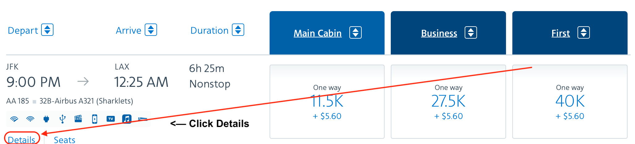 aa transcon first etihad