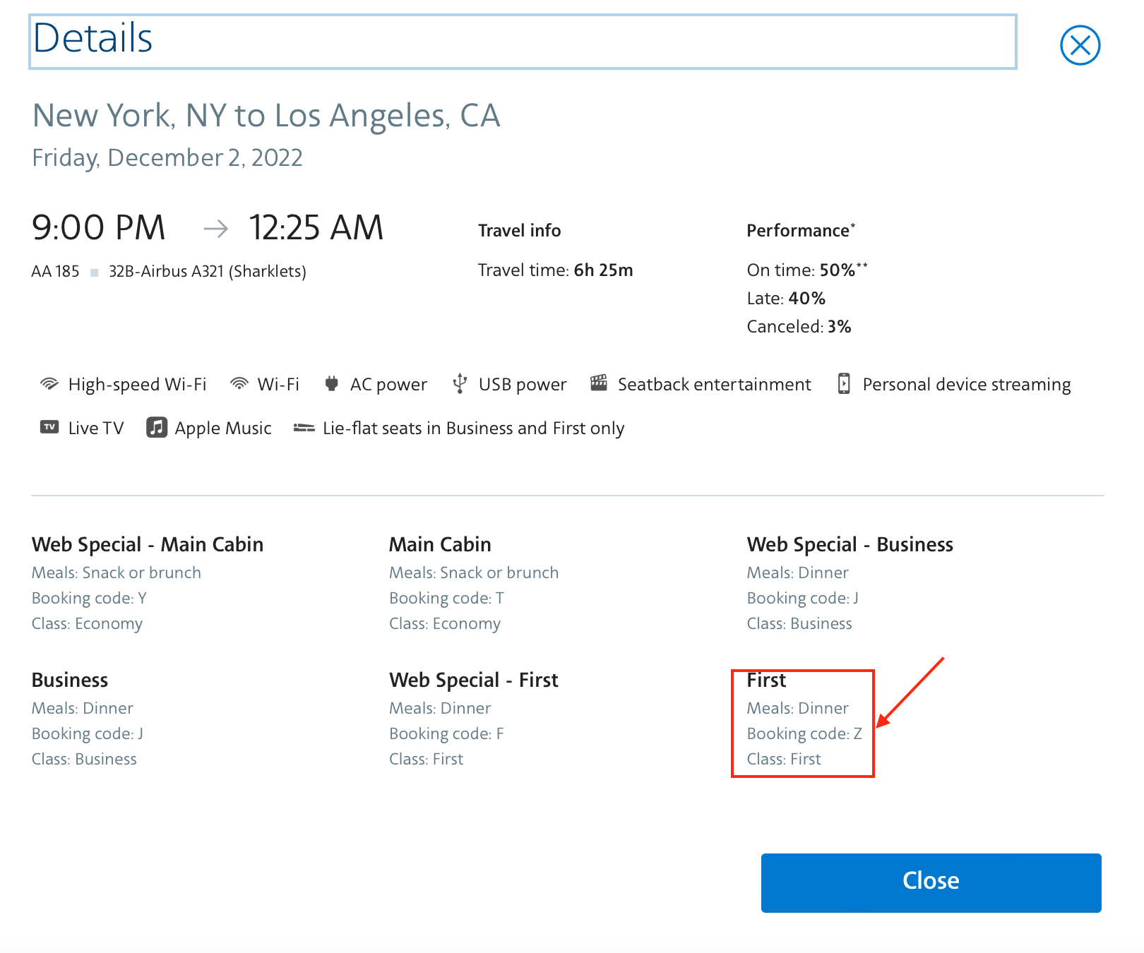 american airlines transcon using etihad