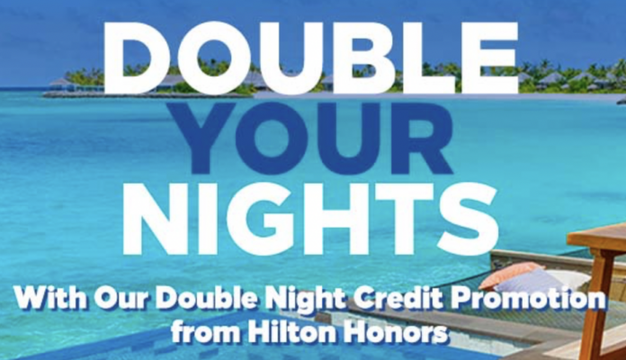 hilton double elite nights promo