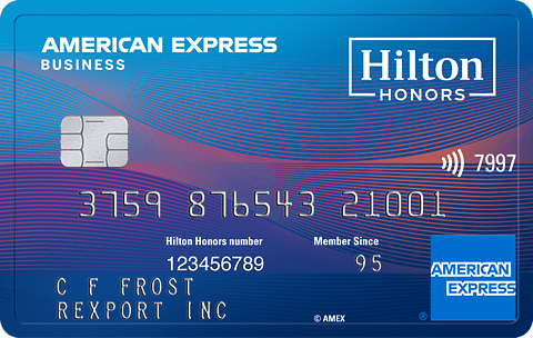 hilton business credit card