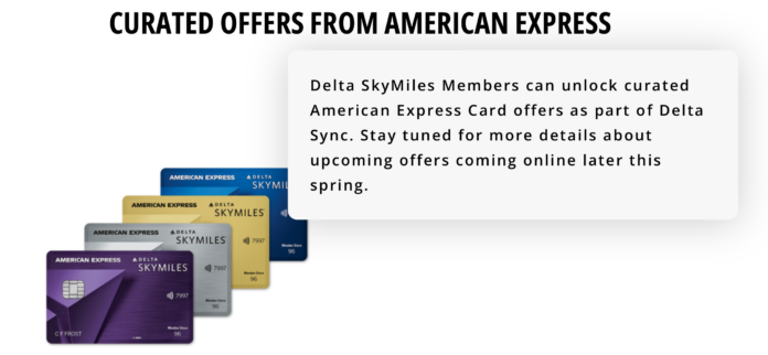 delta amex curated offers