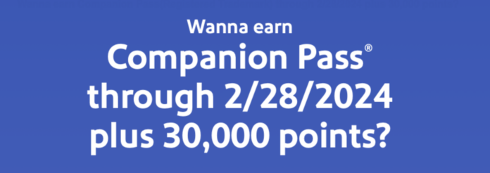 Screenshot 2023-02-07 at 11.36.02 AM southwest companion pass with one credit card