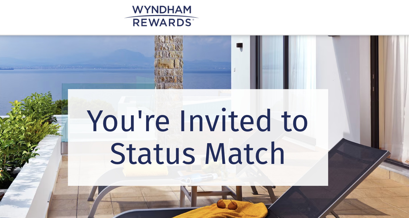 Wyndham Status Matches are BACK