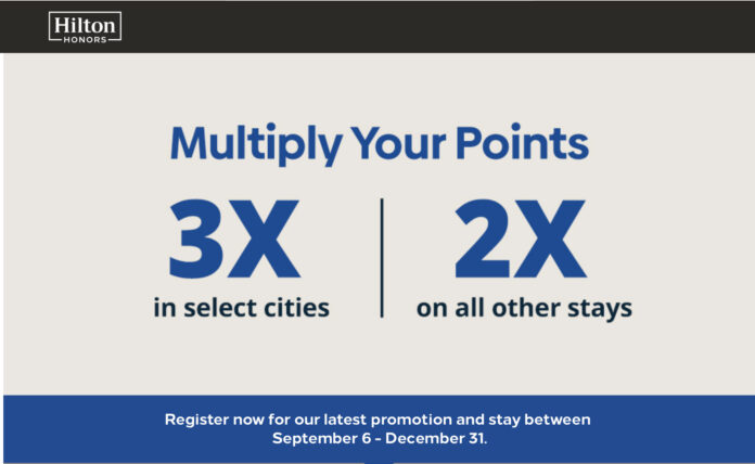 hilton q3 q4 promo