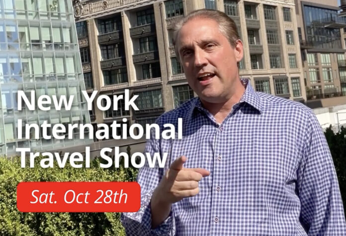 dave grossman new york international travel show discount code tickets