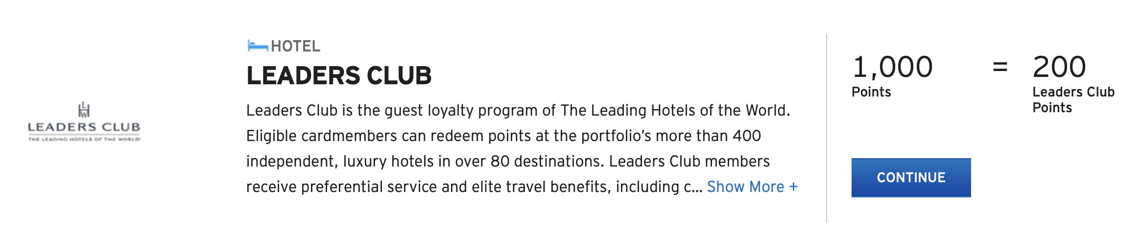 citi leading hotels of the world leaders club transfer
