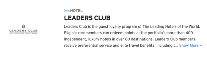 citi leading hotels of the world leaders club transfer